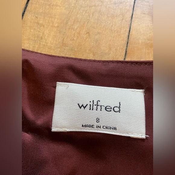 Wilfred Rhythm Dress in Truffle - Picture 3 of 11